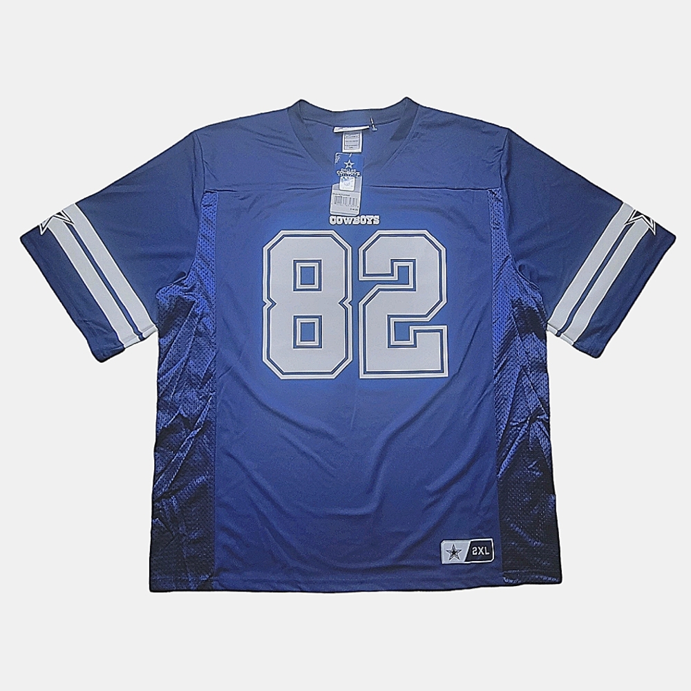 NWT Dallas Cowboys Jason Witten #82 Jersey Mens 2XL Navy Blue Mesh